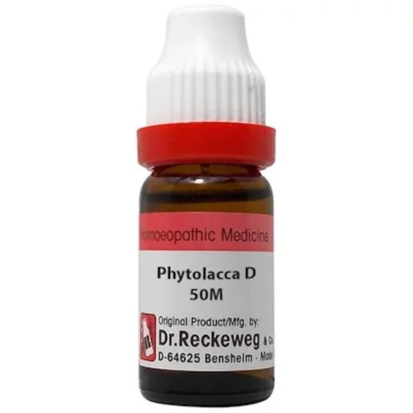 Dr. Reckeweg Phytolacca Decandra 50M Liquid 11 ml - Dilutions