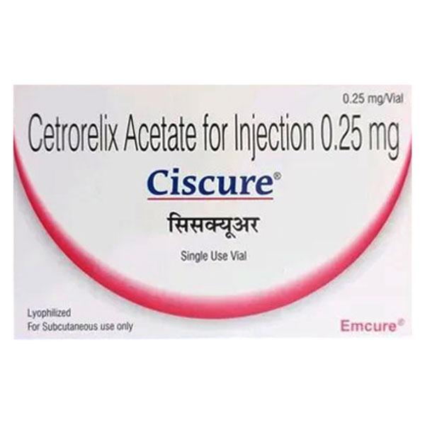 Ciscure 0.25mg Injection 1's - Hormonal Therapy-Tro