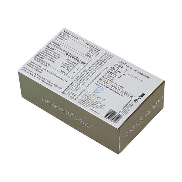 Physiovits G-BACT Pre + Probiotics Capsule (Pack of 3 x 10's) - Digestive Health