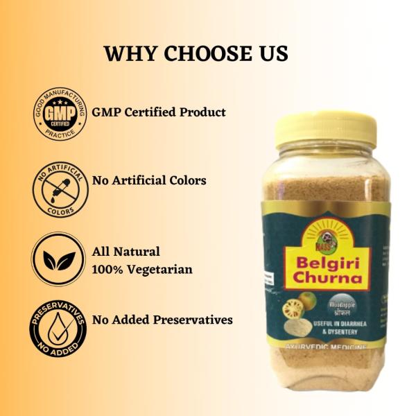 HASS Belgiri Churna 500 gm - Speciality Medicines