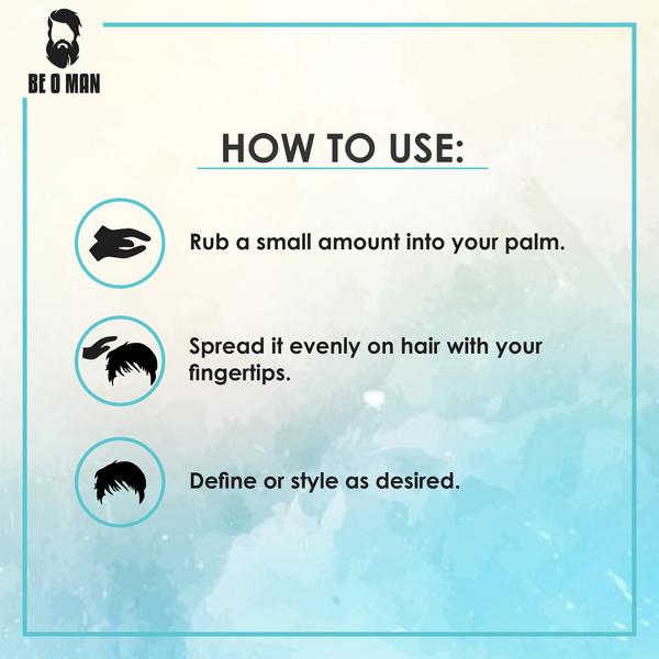 Beoman Daily Care Combo (3 in 1 Shower Gel 200 ml + Hair Wax 50 gm) - Shampoos