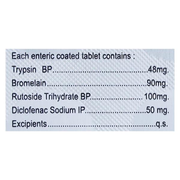 CHYMODIN BRD Tablet 10's - Pain relief-Ant