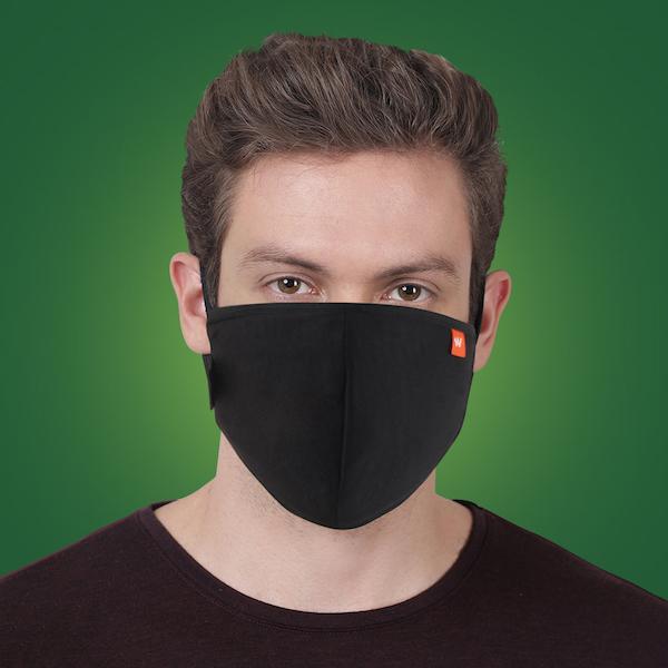 Dettol D95 Mask - Anti Virus, Reusable & Washable (Black, S) - Face Mask