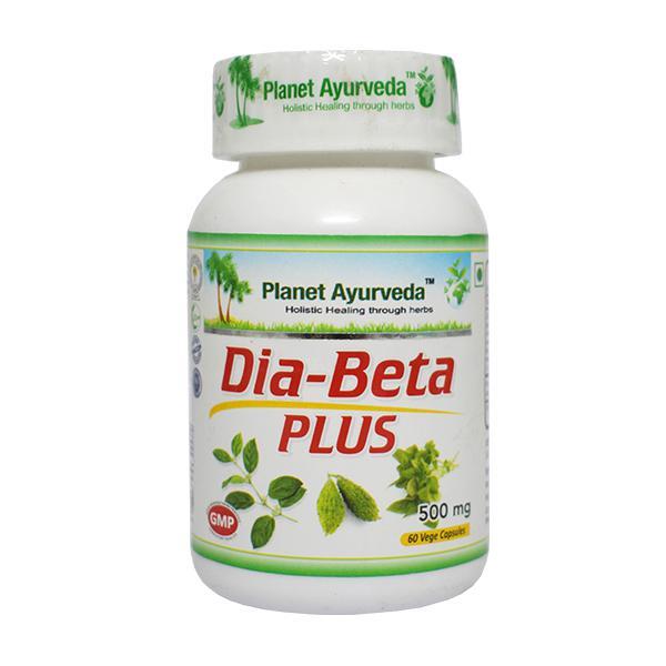 Netmeds | Planet Ayurveda Dia Beta Plus Capsules 60's