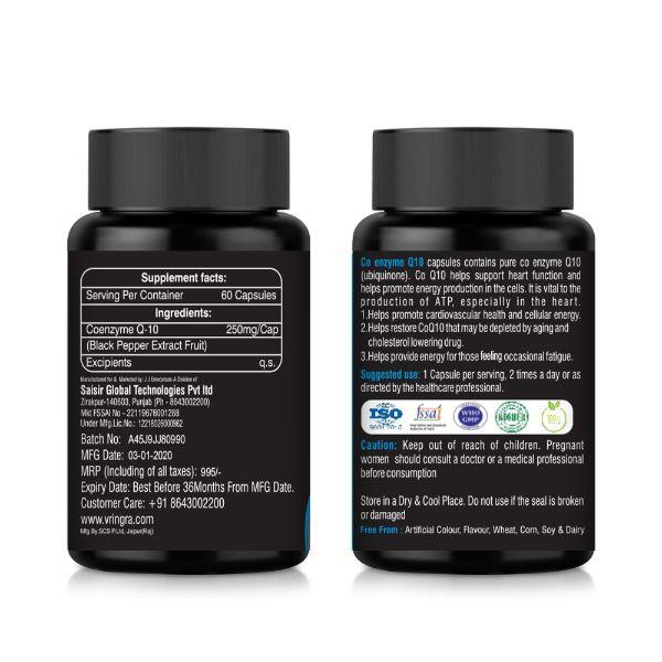 1 Tree Co Q 10 Veg Capsule 60's - Speciality Medicines
