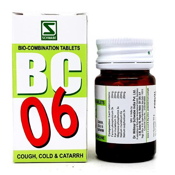 Netmeds | Dr. Willmar Schwabe BC 6 Tablet 20 gm