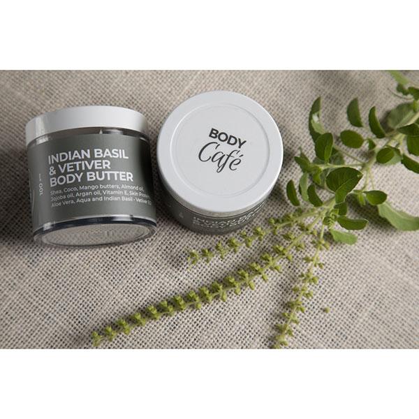 Body Cafe Indian Basil & Vetiver Body Butter 100 gm - Body Butter