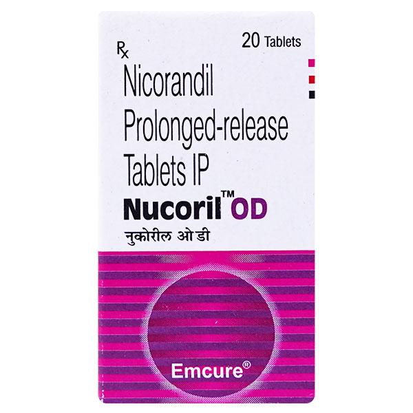 Nucoril OD Tablet 20'S - Angina