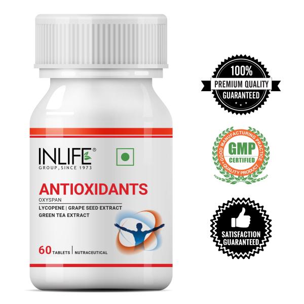 INLIFE Antioxidants Supplement Tablets 60's - Vital Health
