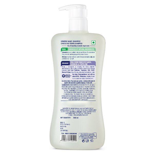 Chicco Baby Moments No Tears Shampoo 500 ml - Baby Shampoo