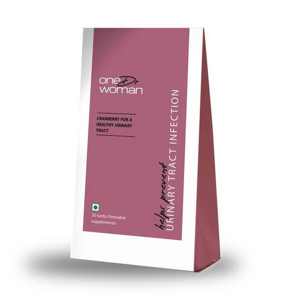 oneDr Woman Cranberry for A Healthy Urinary Tract Tasty Chewable Supplement 30's - General Health