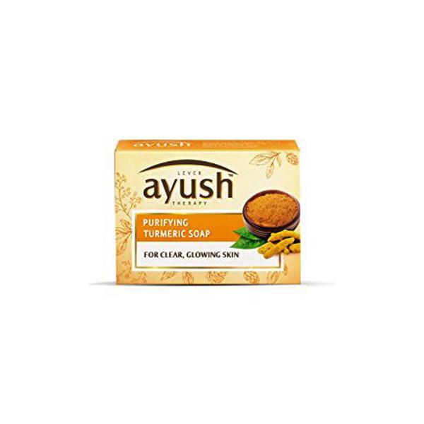 Lever Ayush Purifying Turmeric Soap 100 gm - Soaps