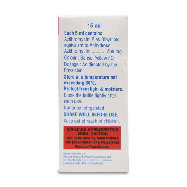 Azibest 200mg Syrup 15ml - Bacterial Infections-Mac