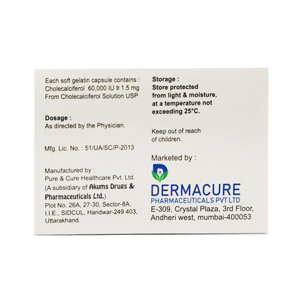 REVITALIZE VIT D3 Capsule 4's - Supplements-Vit