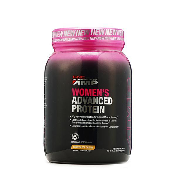 GNC Pro Performance AMP Women's Advanced Protein Powder - Vanilla Icecream 1.7 lb - Workout Essentials