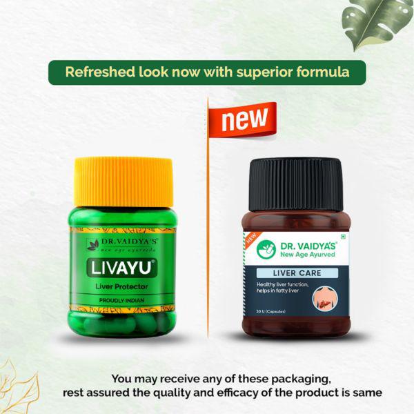 Dr. Vaidya's Liver Care Capsule (Pack of 2 x 30's) - Speciality Medicines