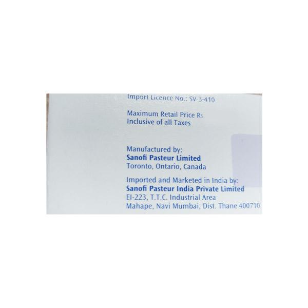 Adacel Injection 0.5ml - Vaccines