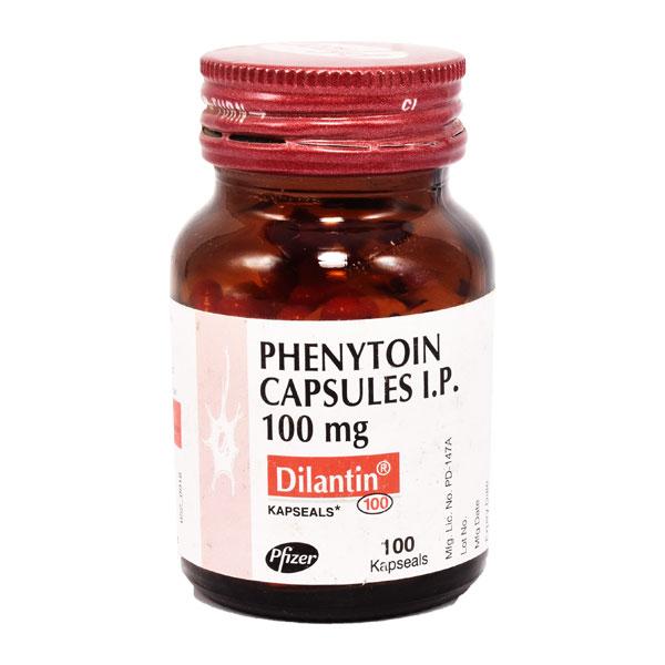 Phenytoin 100mg Capsule 10'S - Epilepsy/Convulsion-Ant