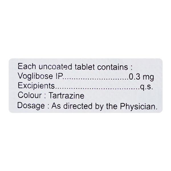 Agivog 0.3mg Tablet 10'S - Diabetes-Ant
