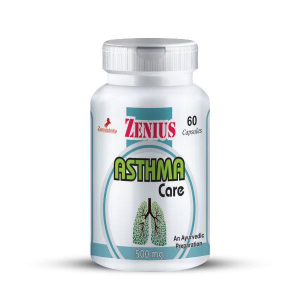 Zenius Asthma Care 500 mg Capsule 60's - Speciality Medicines