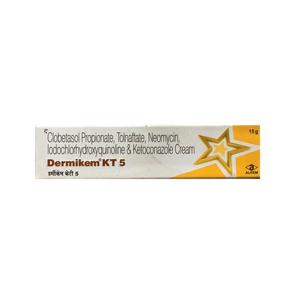 DERMIKEM KT 5 Cream 15gm - Skin Infections-Oth