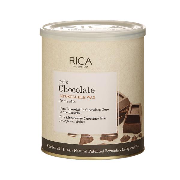 Netmeds | Rica Liposoluble Wax - Dark Chocolate 800 ml