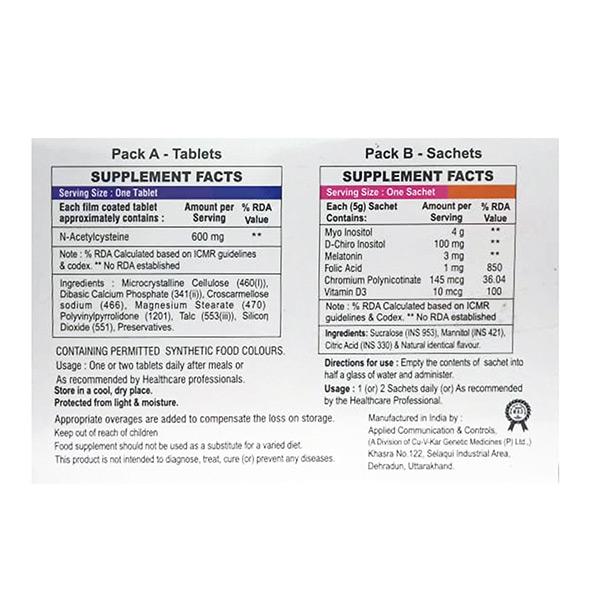 TRUMPCOD DUO Combipack (10 TAB+10 SACHET)1's - Supplements-Sup