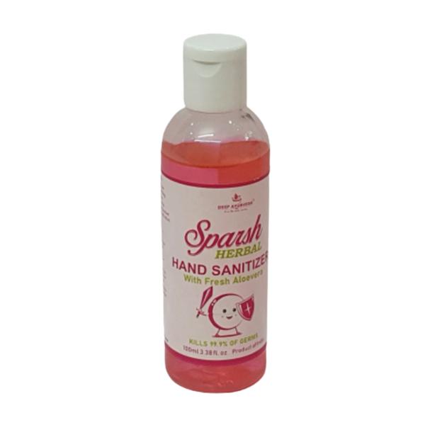 Deep Ayurveda Sparsh Herbal Hand Sanitizer 100 ml - Personal Care (Ayush)