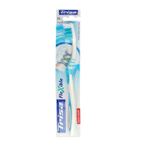 Trisa Flexible Hard Toothbrush 1's
