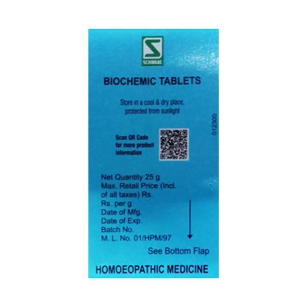 Dr. Willmar Schwabe Calcarea Fluorica 6X Tablet 25 mg - Bio-Chemic