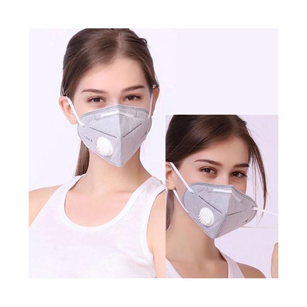 1Mile 5 Layer N95 Mask with Respirator - Grey - Face Mask