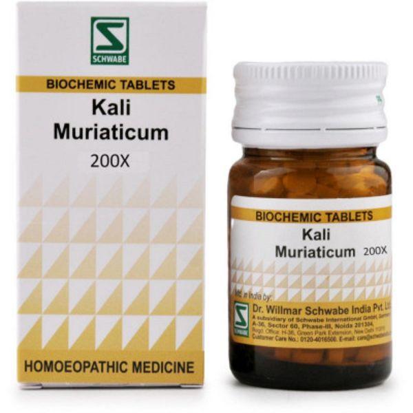 Netmeds | Dr. Willmar Schwabe Kali Muriaticum 200X Tablet 20 gm