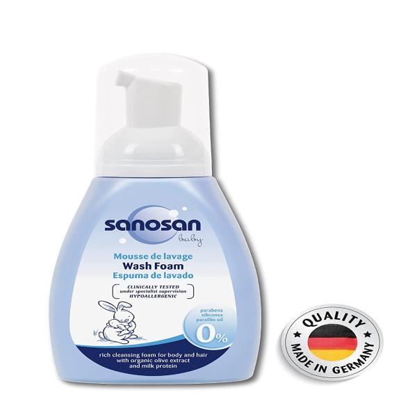 Sanosan Baby Wash Foam 250 ml