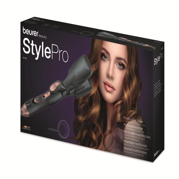 Netmeds | Beurer Beauty Style Pro Hair Straightening Brush (HS60) - Black