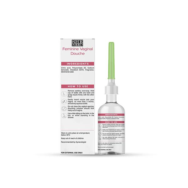 SheNeed Feminine Vaginal Douche Liquid - Odor Control 133 ml - Intimate Care