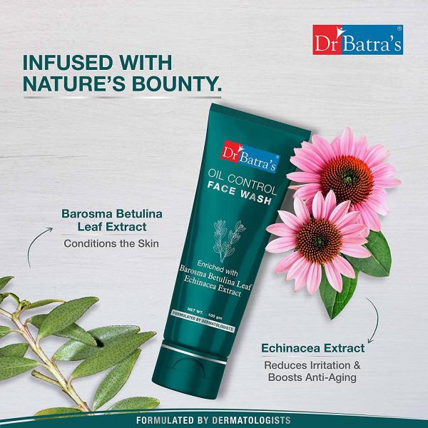 Dr Batra's Oil Control Face Wash 100 gm + Natural Skin Lightening Cream 100 gm + Age Defying Skin Firming Serum 50 gm + Intense Moisturizing Cream 100 gm - Personal Care (Ayush)