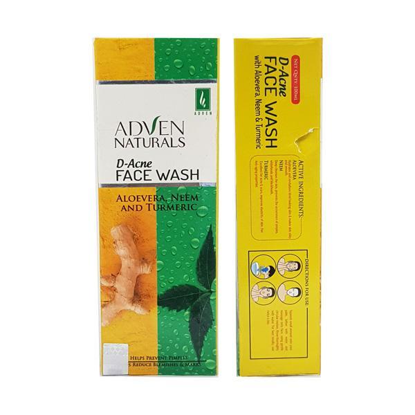 Netmeds | Adven Naturals D-Acne Face Wash 100 ml