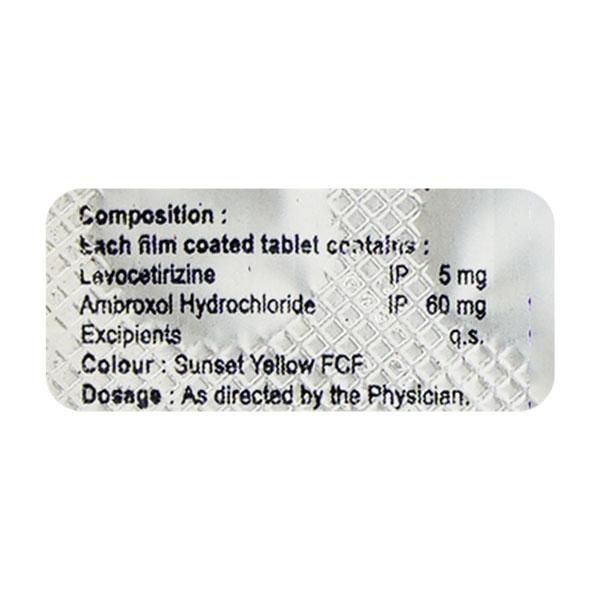 LECET AM Tablet 10's - Cough And Cold-Cou