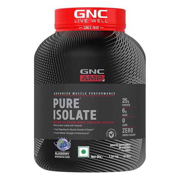 Netmeds | GNC AMP Pure Isolate - Blueberry 1.81 kg