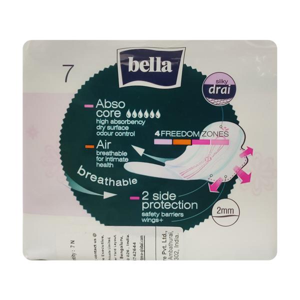 Bella Perfecta Ultra Night Ultrathin Sanitary Napkins Covered with Silky Drai 7's (XXL) - Sanitary Napkins