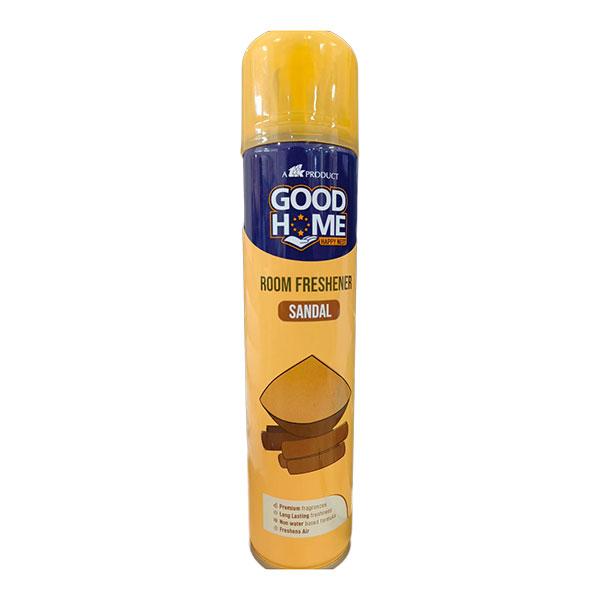 Netmeds | Good Home Happy Nest Room Freshener Spray - Sandal 130 g (Air Freshener 50 g Free)