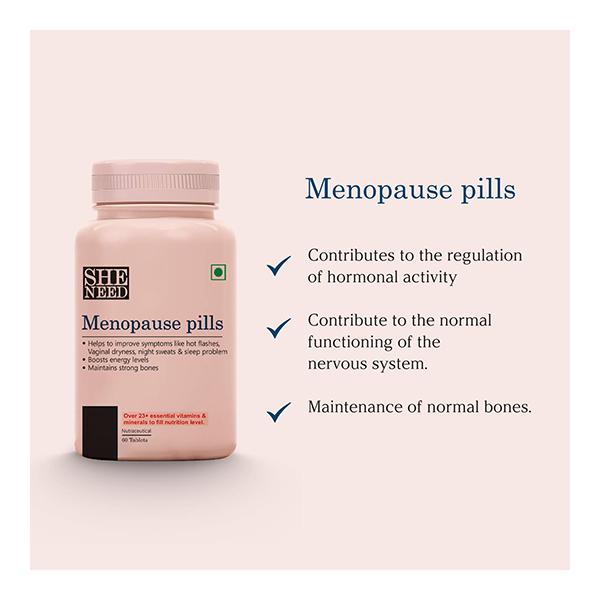 She Need Menopause Pills Tablet 60's - Women Health