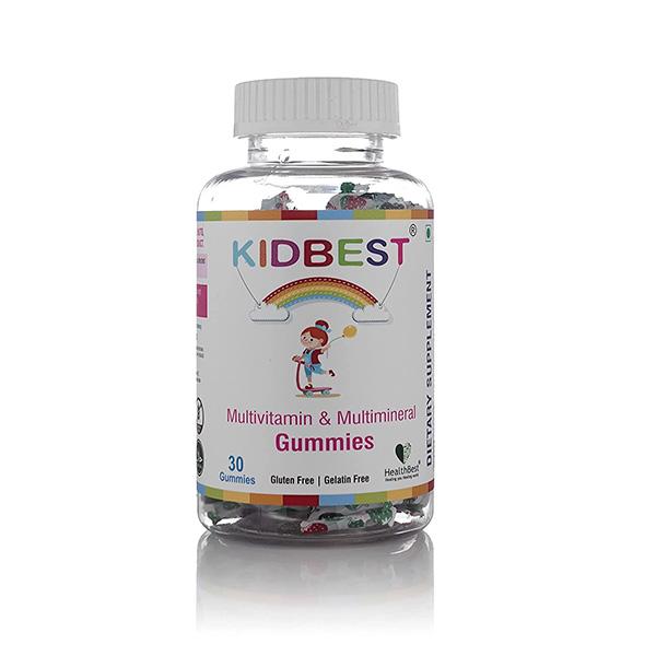 HealthBest Kidbest Multivitamin & Multimineral Gummies 30's - Multi-Vitamins