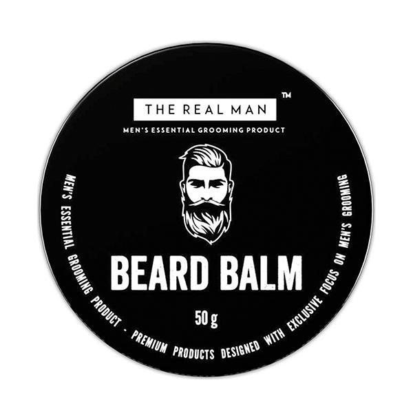 The Real Man Organic Beard Balm and Conditioner 50 gm - Beard Balm