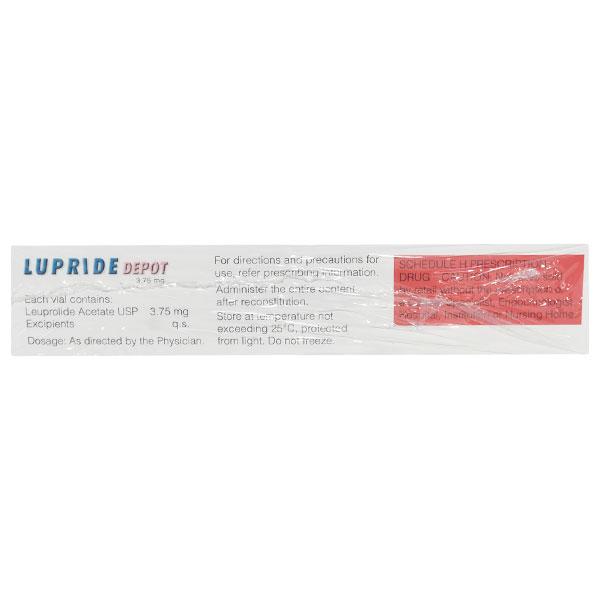 LUPRIDE DEPOT INJECTION 3.75MG(L) - Cancer Oncology-Cyt