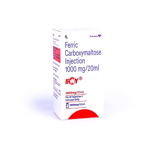 IRNY 1000mg Injection 20ml - Iron Supplement/Anaemia-Vma