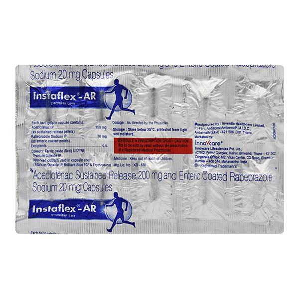 Instaflex AR Capsule 10'S - Pain relief-Nsa