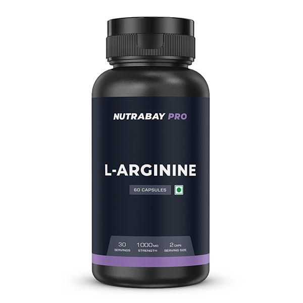 Netmeds | Nutrabay Pro L Arginine Capsule 60's