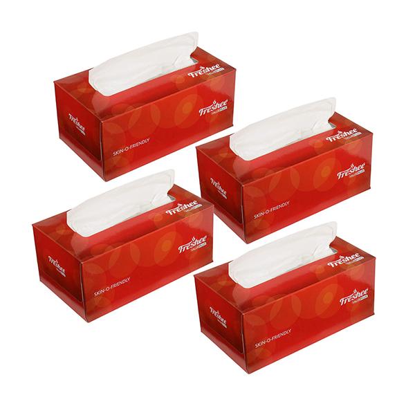 Netmeds | Freshee Value Plus 2 Ply Facial Tissues (Pack of 4)