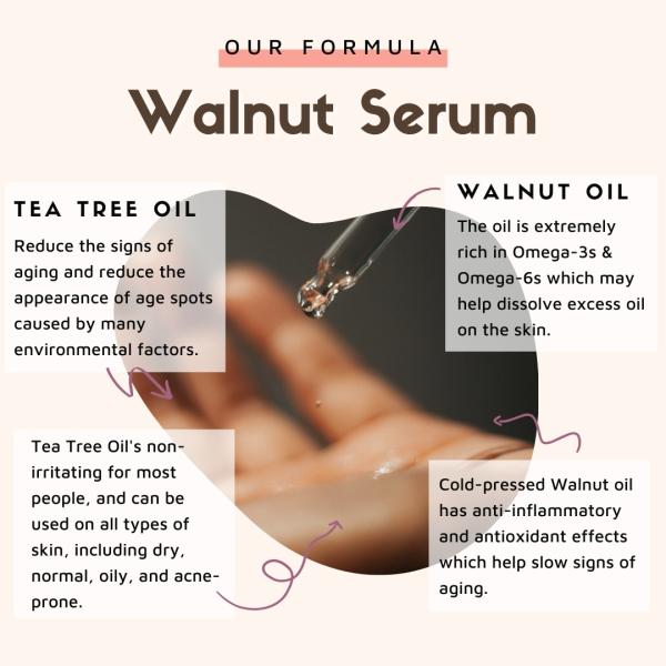 Essentia Extracts Brightening Face Serum - Walnut (Pack of 2 x 15 ml) 1's - Face Serum